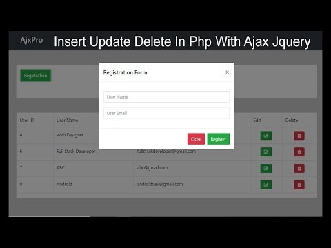 Insert Update Delete