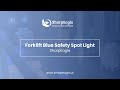 SharpEagle's Innovative Blue Safety Spotlight for Forklifts
