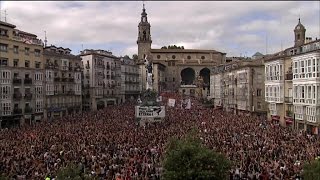 Las fiestas de La Blanca en VitoriaGasteiz