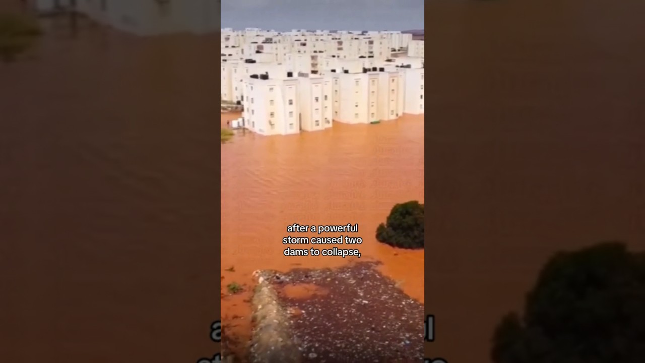 Libya flooding death toll continues to rise, with 10,000 reported missing #shorts