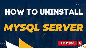 how to uninstall mysql server | how to uninstall MySQL from windows