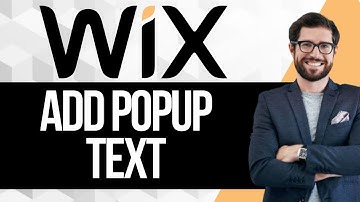 How to Add Pop Up Text in Wix