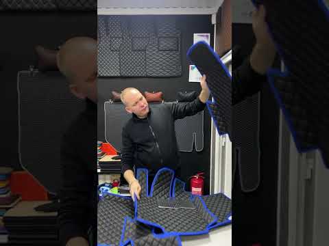 Килимки Екошкіра з бортиками в салон для Volkswagen Passat B8 2014-2022 Європа / Фольксваген Пасат Б8 килимки, видео 1