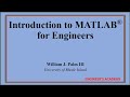 MATLAB FOR ENGINEERS - Lesson 6