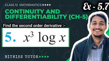 Class 12 Ex 5.7 Q5 Maths | Ex 5.7 class 12 maths q5 | Question 5 exercise 5.7 Class 12