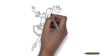 Как нарисовать балерину 2(http://www.youtube.com/playlist?list=PLaVO1skzsZQ2viY6tG5Pt-ze1fOACehHs Здесь другие рисунки., 2013-08-30T05:07:53.000Z)