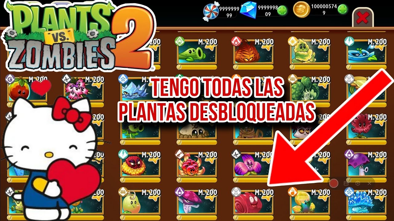 Cómo tener todas las plantas PREMIUM de PvZ 2 totalmente Gr4tis - YouTube