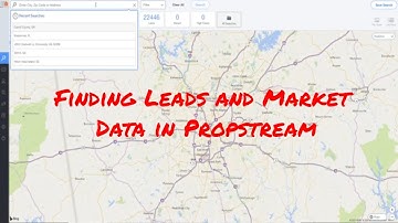 Completecomps com Different Types of Searches for Getting Leads or Data in Propstream