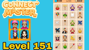 Connect master match puzzle level 151 solution walkthrough 