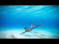 6 YR OLD Dorothy FREE DIVES DEEP into the Ocean of Aitutaki!!