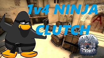 CSGO | EPIC 1v4 NINJA CLUTCH