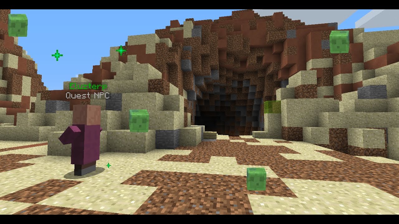 Wynncraft Minecraft Server Green Gloop Quest - YouTube