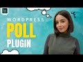 Wordpress poll plugin  poll maker by ays