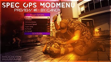 FIRST LOOK at Modern Warfare Spec Ops / Co-Op Gameplay With MOD MENU