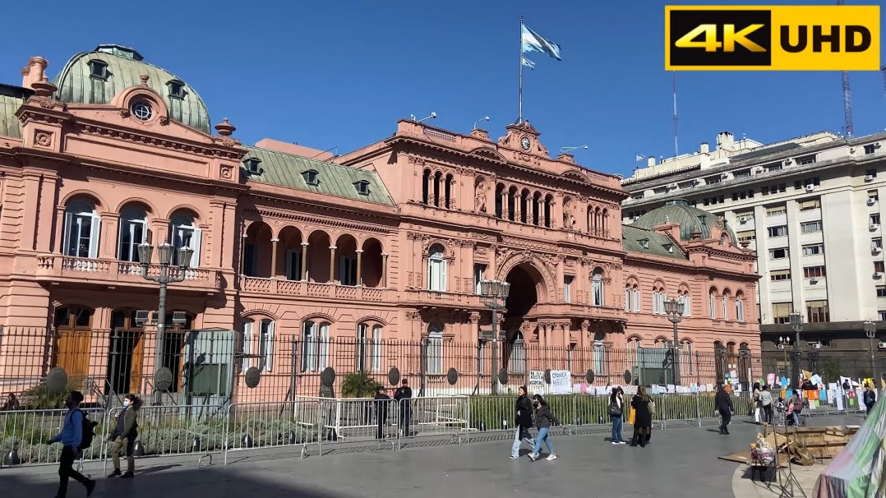 Calle Balcarce - Buenos Aires - Argentina - walking tour [4K UHD] 2022 ...