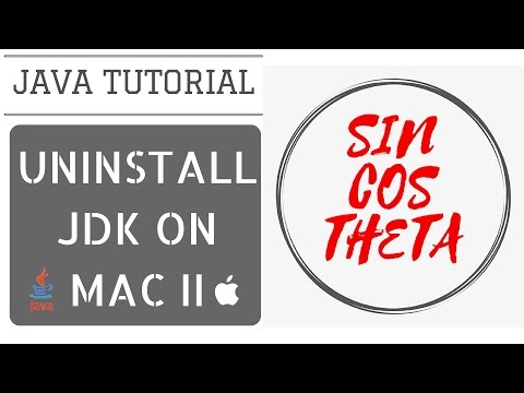 Java Beginners Tutorial - How to uninstall Previous JDK - Part II - Java Tutorial 4