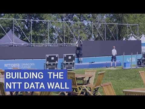 Building the NTT DATA Wall
