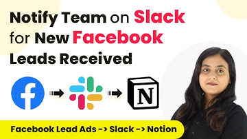 Notify Team on Slack for New Facebook Leads Received & Add Details in Notion Database