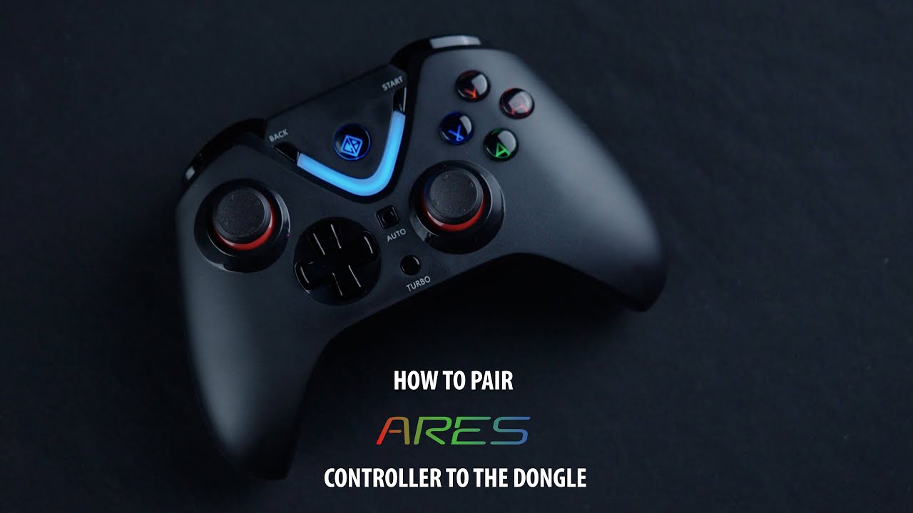 How to pair Ares Controller to the Dongle?