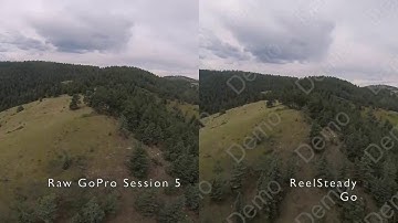 ReelSteady Go vs Raw GoPro Hero5 Session