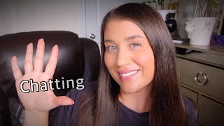 ASMR | Quick Chat (Whispered Rambling)