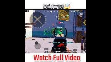 1v3 Clutch🤯Wait for end  #shorts #pubgmobile #bgmi #viral #foryou #youtubeshorts #bgmishorts #scout