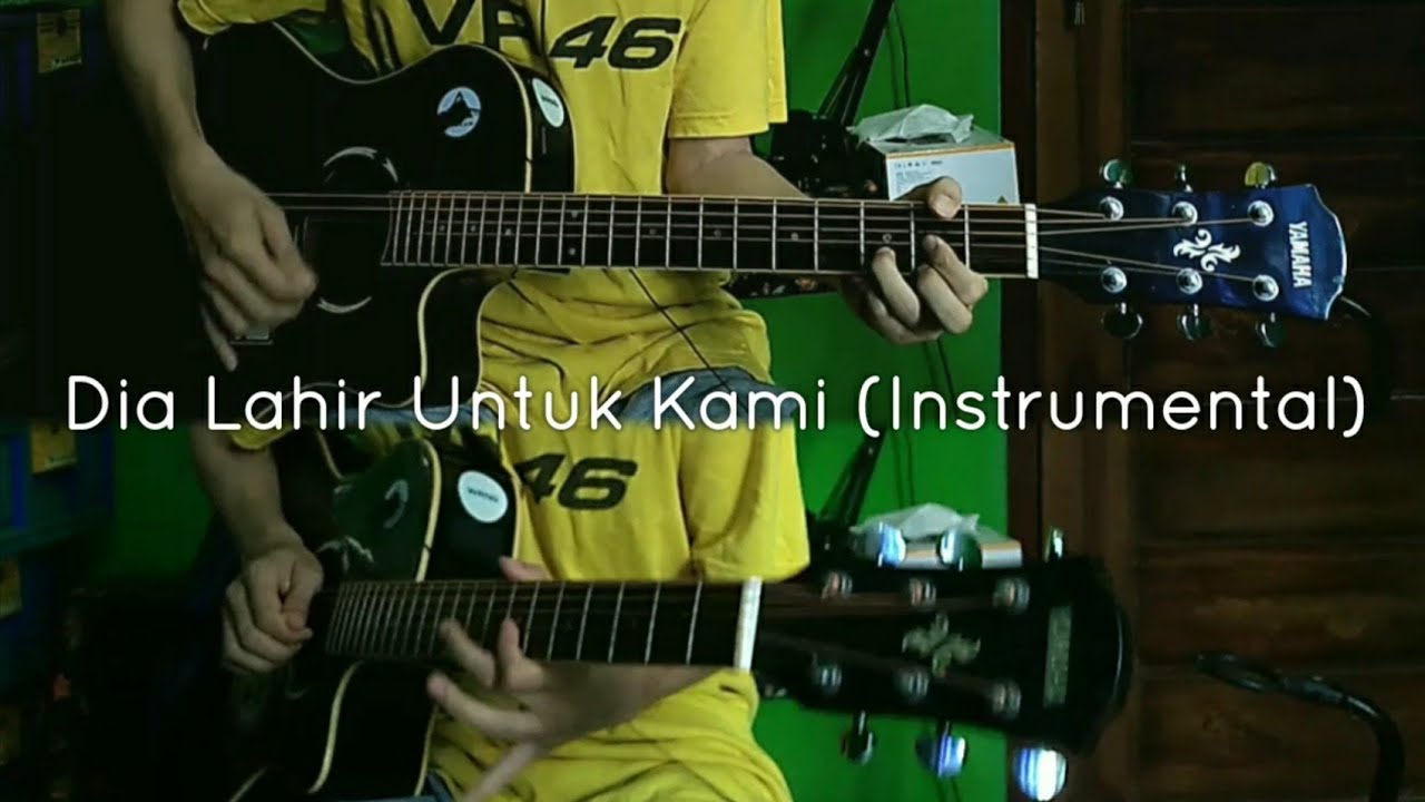 Lagu Rohani Kristen Dia Lahir Untuk Kami | Instrumental Gitar Akustik ...
