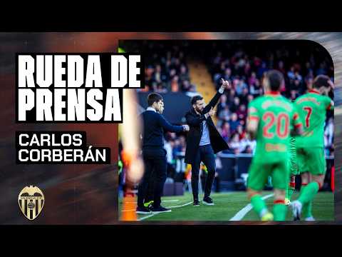 RUEDA DE PRENSA DE CARLOS CORBERÁN TRAS LA VISTORIA ANTE EL CA OSASUNA | VALENCIA CF