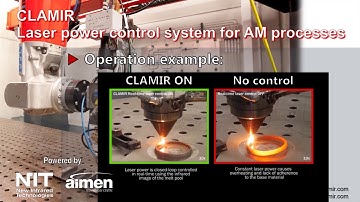 CLAMIR    Cladding process control system
