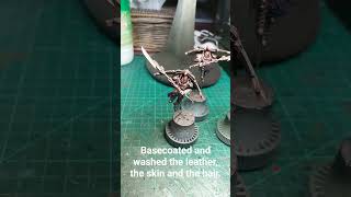 WIP of my second squad of Adeptus Custodes Venatari Custodians pt5
