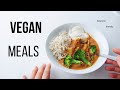 Vegan Meal Ideas for Beginners! (cozy & tasty)