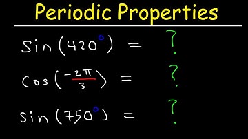 How To Evaluate Trigonometric Functions Using Periodic Properties - Trigonometry