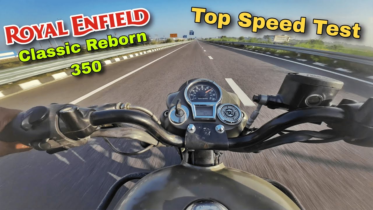 Bullet 350 Reborn Top Speed Test | 1st gear to 5th Gear - Unexpected result! 😲