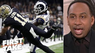 Saints' loss to Rams is 'on the league office' - Stephen A. | First Take