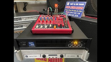 QSC CX 404 Con Đẩy Công Suất Khủng Cực Hay Lên Sóng Chi Tiết Tới Các Bác Tại Sang Audio