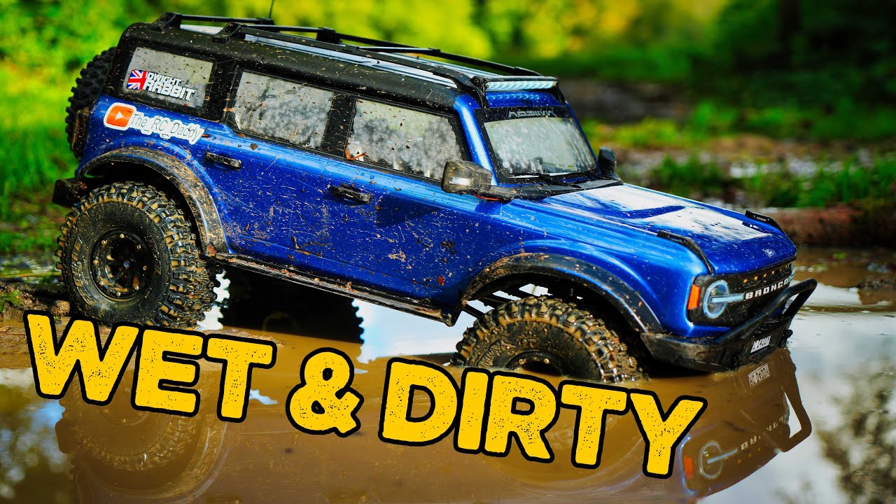 Epic Ford Bronco Trail in the Welsh Mountains #Absima #Yikong