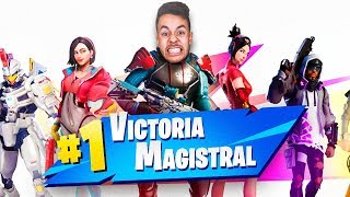 MI PRIMERA VICTORIA de la TEMPORADA 9 de FORTNITE - TheGrefg