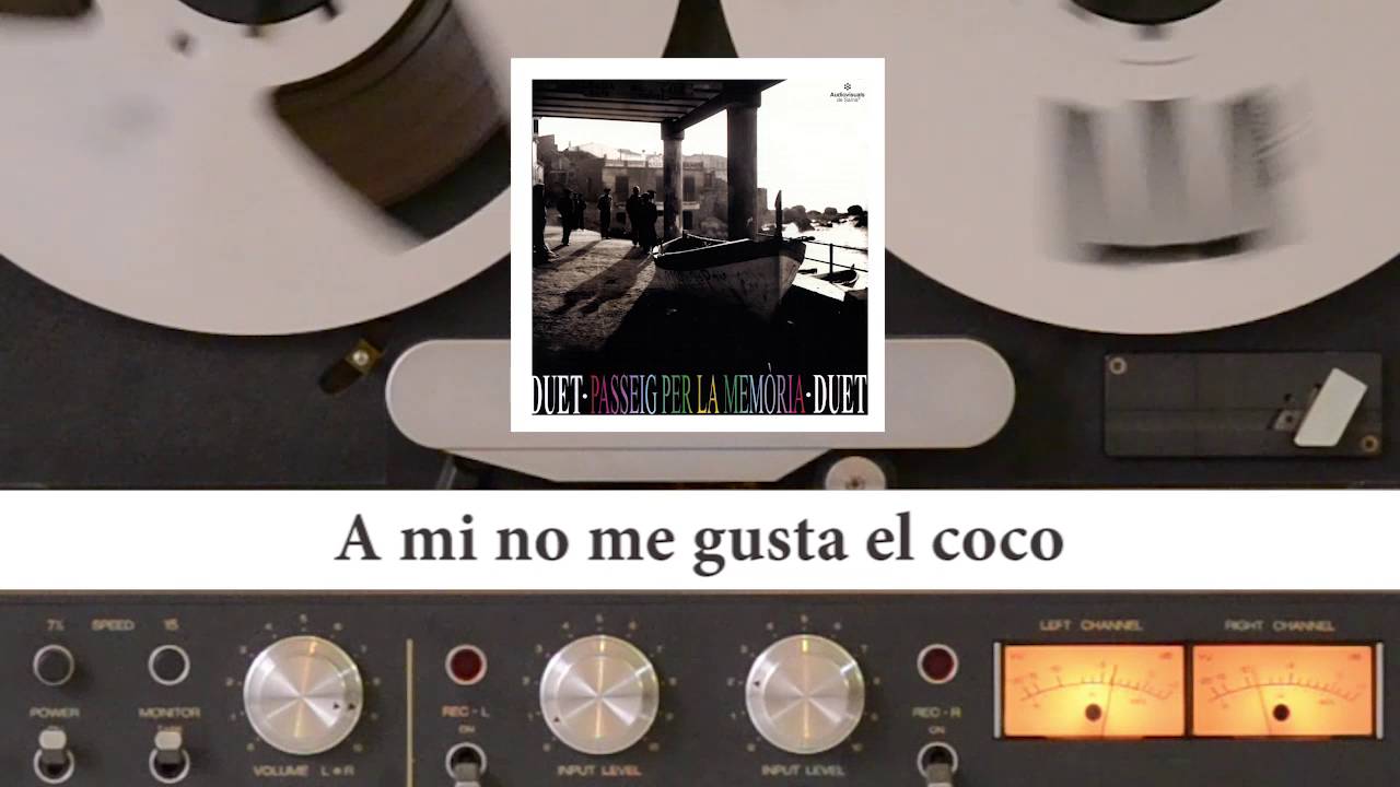 A mi no me gusta el coco - Duet (Alfons Carreras, Càstor Pérez i Sílvia Perez Cruz)