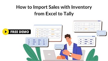 How to Import Sales with Inventory from Excel to Tally
