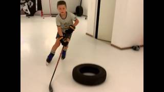 Glice® Synthetic Ice Pads Set Up in Swiss Home for Training Use