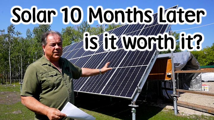 Solar Panel Install 10 Months Later - is it worth it?