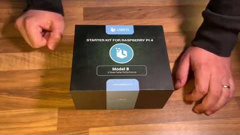 LABISTS Raspberry Pi 4 Complete Starter Kit with Pi 4 Model B 4GB Board unboxing and instructions