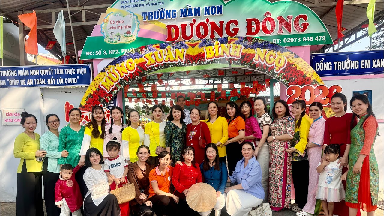 Hội Xuân năm 2026 Trường Mầm Non Dương Đông 