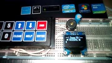 Keypad Lock using Arduino and OLED Display