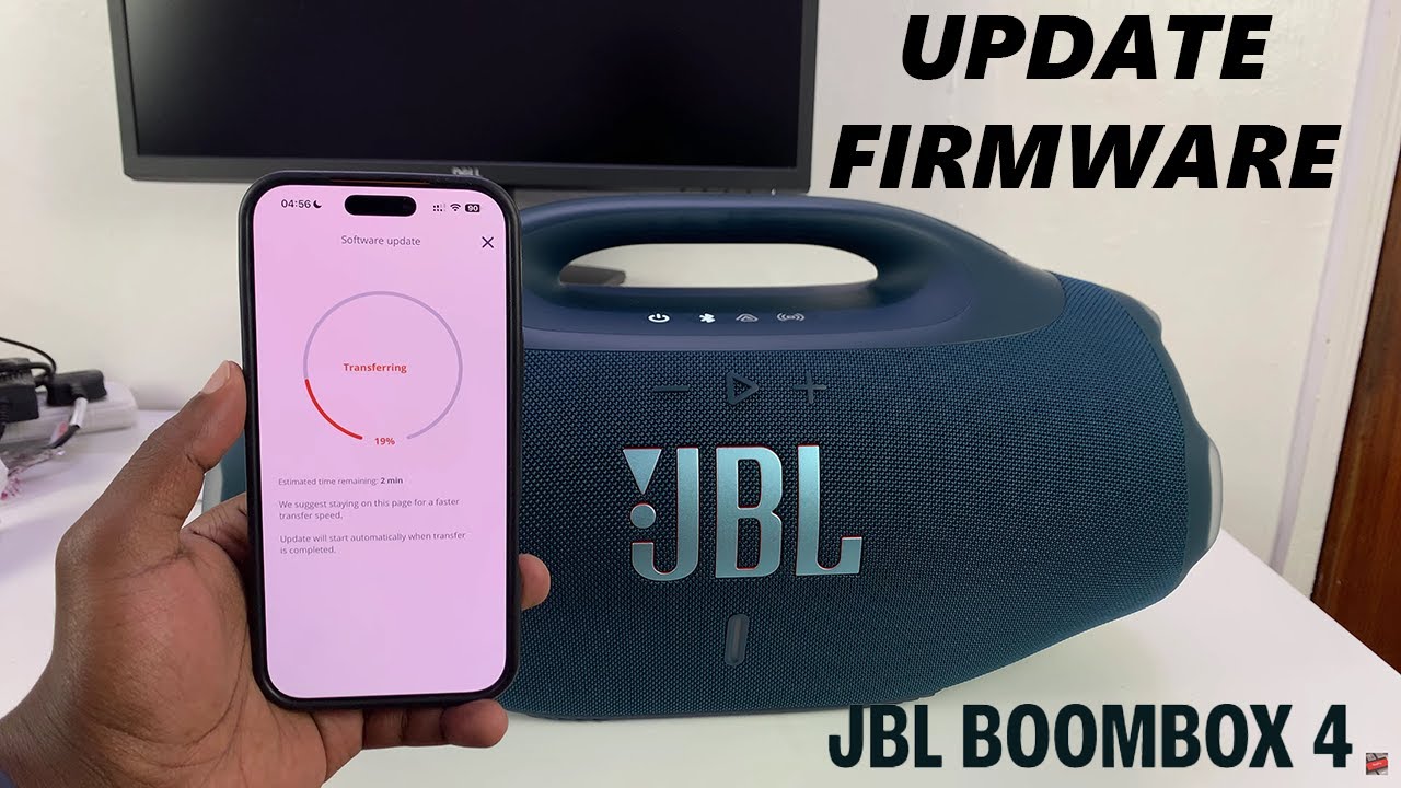 Как обновить прошивку JBL Boombox 4
