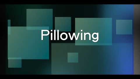 Mesh pillowing in Coreform Cubit