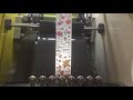 JR-1242 Flexo Satin Ribbon Printing Machine for Garment Wash Care Labels and Nylon Taffeta