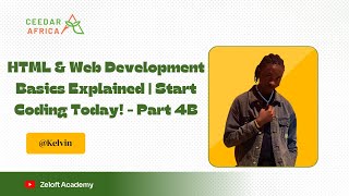 HTML &amp; Web Development Basics Explained  Start Coding Today!   Part 4B