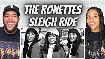 CLASSIC!| FIRST TIME HEARING The Ronettes -  Sleigh Ride REACTION