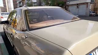 بنز کپل E230 فول  اتاق w124  مدل 1987